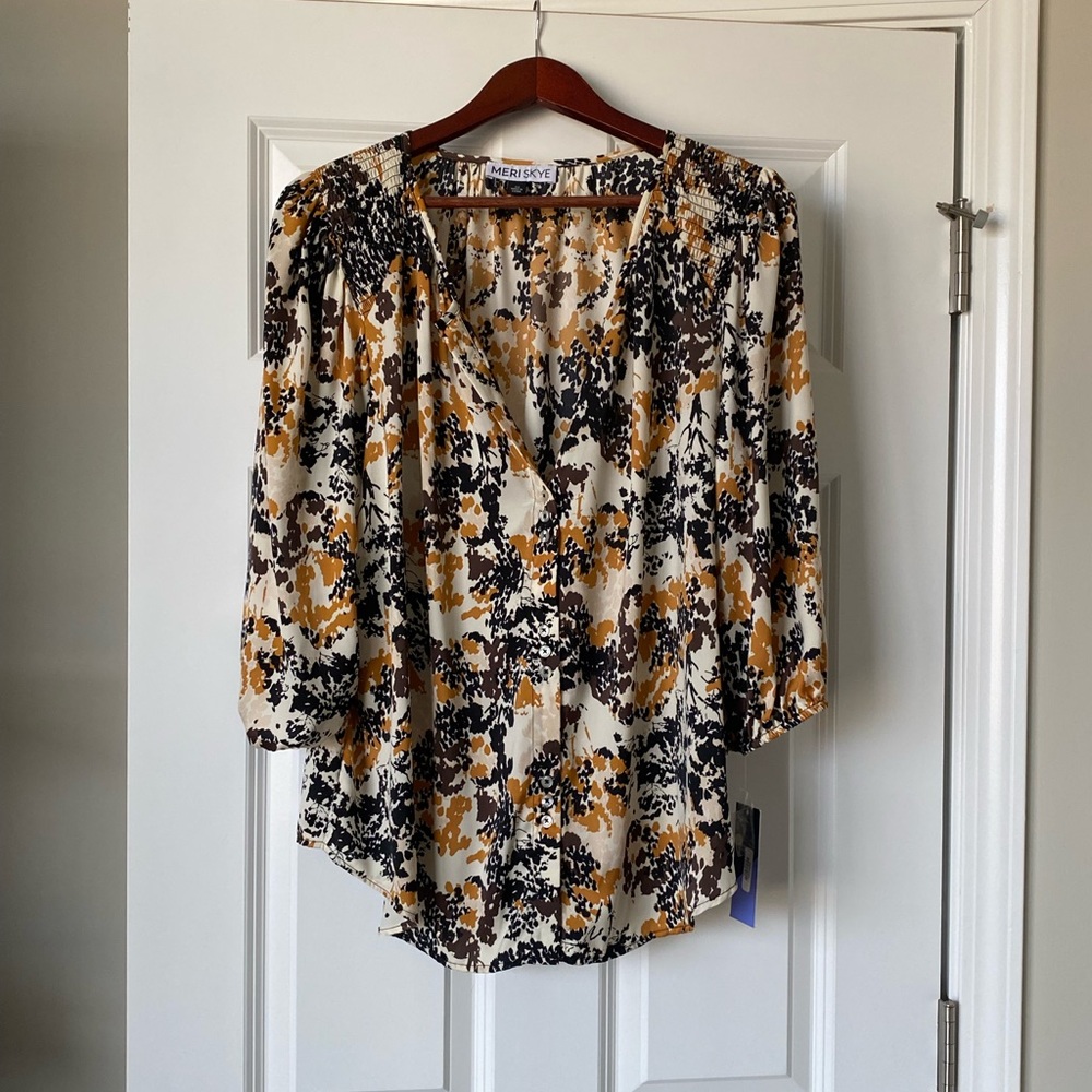 NWT Meri Skye blouse. Size 3x